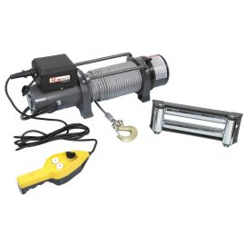 Treuil électrique 12 V - 4 T - Câble 29 mètres