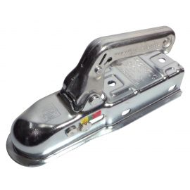 Boiter d'attelage pour tube carré 60mm - Avec perçage latéral oblong