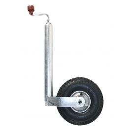 Roue Jockey PLUS ALKO Ø 48 - Galet tôle Ø 260 x 85 mm