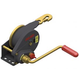 Treuil AL-KO 450 BASIC freiné - charge max. 450 kg - Avec sangle 6 m + enrouleur automatique