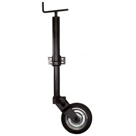 Roue Jockey AL-KO  Ø 60 relevable par goupille - roue 250 x 85 mm