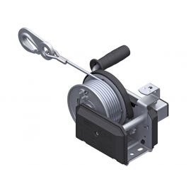 Treuil AL-KO 501 OPTIMA freiné - charge max. 500 kg - Avec câble 10 m + enrouleur automatique