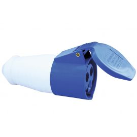 Prise fiche avec courvercle - CEE 17