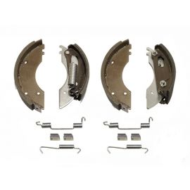 2 Mâchoires de freins 160 x 35 avec ressorts pour essieu GSM.