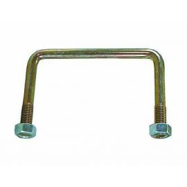 Etrier pour tube 80 x 60 - L:80 / H:85 / Dia:10