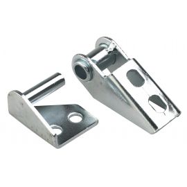 Charnière pour ridelle de remorque 100 x 40 - Mâle et femelle