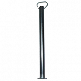 Béquille tube rond 48mm - Hauteur 70cm