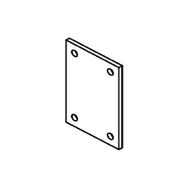 CONTRE PLAQUE SUPPORT ROUE JOCKEY DIAM 70