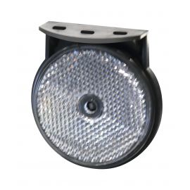 Catadioptre blanc sur support coudé RADEX