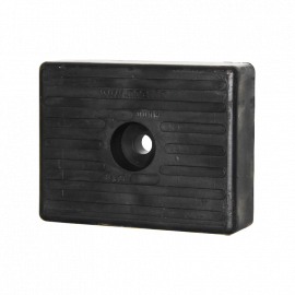 Patin thermoplastique 130 x 100 - Coloris noir