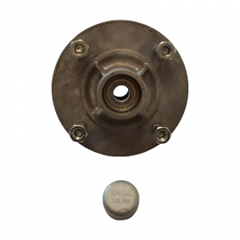 Moyeu complet ERDE - 4 trous - entraxe 115 mm