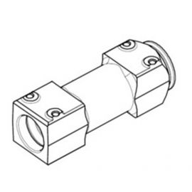 Palier guide nu pour tete KNOTT - Corps d'attache carré - Type KR35HV / KHV35 - 3500Kg 