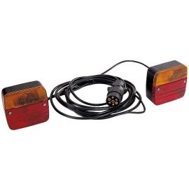 Eclairage arrière complet pour remorque - 7.5m.