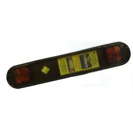 Rampe eclairage pour porte velos