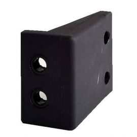 BRIDE PLASTIQUE EN ANGLE POUR FEU