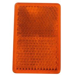 Catadioptre autocollant orange 