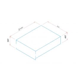 Bâche pour caravane pliante Rapido Record - Bleue