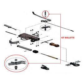 kit biellette KNOTT pour tête AHV25 / AHV35