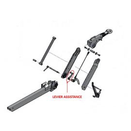 Levier assistance AL-KO pour tête 351 VB 2 