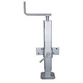 Béquille carré 70mm - Avec collier à souder