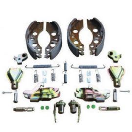 2 Mâchoires de frein pour essieux Alko 1636 / 1637