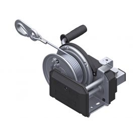 Treuil AL-KO 901 OPTIMA freiné - charge max. 900 kg - Avec câble 12.5 m + enrouleur automatique