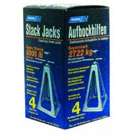 4 chandelles renforcées - Hauteur réglable