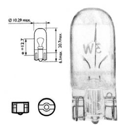 Ampoule T10 pour feu de remorque - 12 volts 5 watts