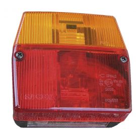 Feu Arrière avec éclaireur de plaque - 4 fonctions - SACEX 3441B