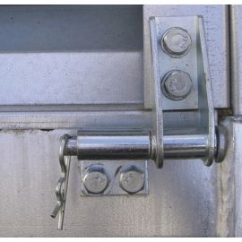 Charnière complète ( 2 pentures, 1 axe + goupille) - Mâle et femelle