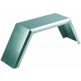 Garde boue tôle - 14 pouces - 2 plis - 2 essieux