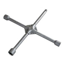 Clef en croix pour écrous 17/19/21 mm et carre 1/2