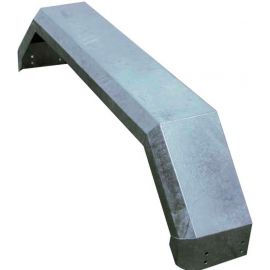 Garde boue tôle - 13/14 pouces - 2 essieux - 4 plis 