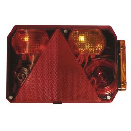 Feu arrière droit - Avec feu de position orange - Sans feu de recul - RADEX6400 - Réf 5163