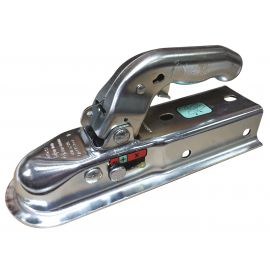 Boitier d'attelage carre non freiné a boulonner diam 60