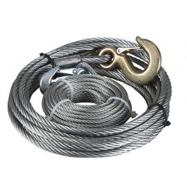 Câble pour treuil TRAILERS EQUIPEMENT (ref:7623) - 10 mètres - Diamètre 7 mm 