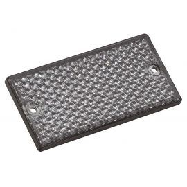 Catadioptre rectangulaire à visser - Coloris blanc - 3496