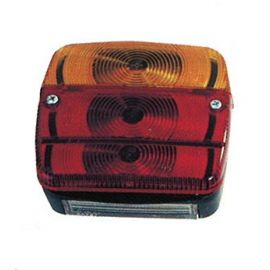 Feu Arrière avec éclaireur de plaque integré - 4 fonctions