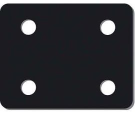 Plaque de réhausse - 4 trous