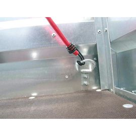 Anneau d'arrimage rabattable