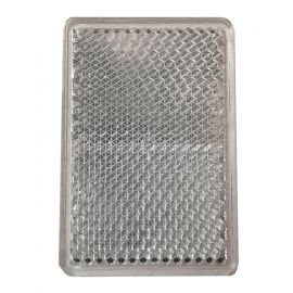 Catadioptre autocollant blanc