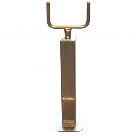 Béquille tube carré 70mm - Hauteur 505 à 825mm