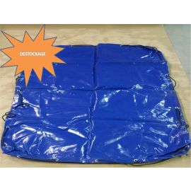 Bâche plate bleue 198 X 128 X 8