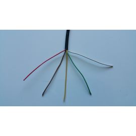Câble électrique souple - 5 conducteurs 5 x 0.5