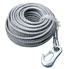 Câble pour treuil AL-KO 351 OPTIMA - 10 mètres - Diamètre 4 mm - Avec crochet