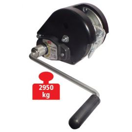 Treuil de halage TRAILERS EQUIPEMENT auto freiné - charge max. 2950 kg - Avec câble 10 m