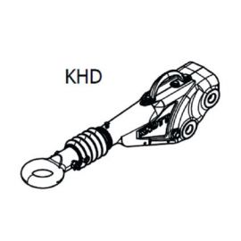 Tête d'attelage freinée - KNOTT KHD25 1600 à 2500 KG