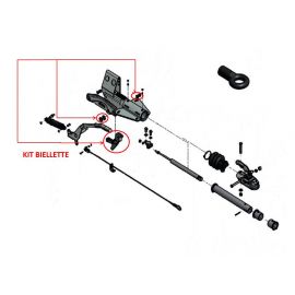 kit biellette KNOTT pour tête KF 7,5 - KF 13 - KF 20