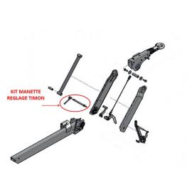 Kite manette réglage timon AL-KO pour tête 351 VB2