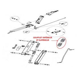 Soufflet inférieur / supérieur KNOTT KHD15 